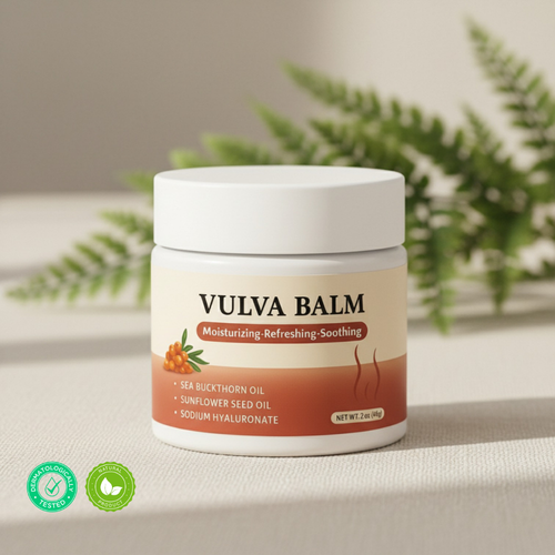 NightSkin™ Relief Balm Night-Time Care for Itching, Burning & Dryness Hormone-Free • Organic • Sensitive Skin